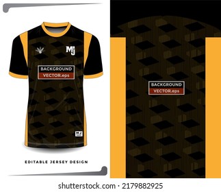 Background vector, jersey sport shirt template design for soccer Sport, basket ball, running uniform in front view, Shirt mockup Vector, design very simple and easy to custom