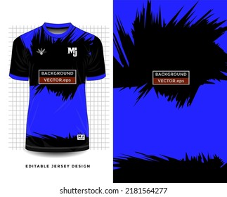 Background vector, jersey sport shirt template design for soccer Sport, basket ball, running uniform in front view, Shirt mockup Vector, design very simple and easy to custom