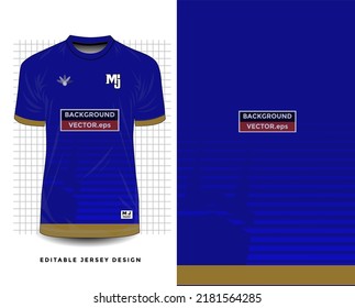 Background vector, jersey sport shirt template design for soccer Sport, basket ball, running uniform in front view, Shirt mockup Vector, design very simple and easy to custom