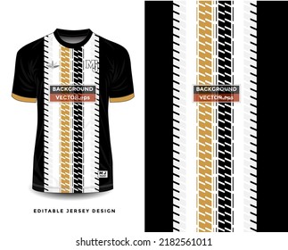 Background vector, jersey sport shirt template design for soccer Sport, basket ball, running uniform in front view, Shirt mockup Vector, design very simple and easy to custom
