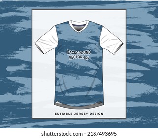 Background vector, jersey sport shirt template design for soccer Sport, basket ball, running uniform in front view, Shirt mockup Vector, design very simple and easy to custom