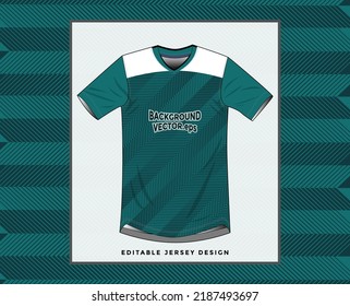 Background Vector, Jersey Sport Shirt Template Design For Soccer Sport, Basket Ball, Running Uniform In Front View, Shirt Mockup Vector, Design Very Simple And Easy To Custom