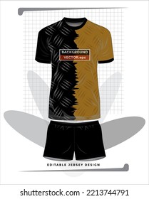 Background vector, jersey sport shirt template design for soccer Sport, basket ball, running uniform in front view, Shirt  mockup Vector, design very simple and easy to custom