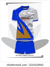 Background vector, jersey sport shirt template design for soccer Sport, basket ball, running uniform in front view, Shirt  mockup Vector, design very simple and easy to custom