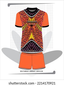 Background vector, jersey sport shirt template design for soccer Sport, basket ball, running uniform in front view, Shirt  mockup Vector, design very simple and easy to custom