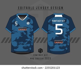 Vector de fondo, jersey diseño de la plantilla de la camisa deportiva para el fútbol Deportes, baloncesto, uniforme de correr en la vista frontal, vector de mockup de camiseta, diseño muy sencillo y fácil de personalizar