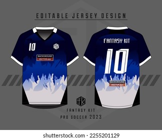 Background vector, jersey sport shirt template design for soccer Sport, basket ball, running uniform in front view, Shirt  mockup Vector, design very simple and easy to custom