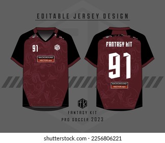 Background vector, jersey sport shirt template design for soccer Sport, basket ball, running uniform in front view, Shirt  mockup Vector, design very simple and easy to custom