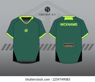 Background vector, jersey sport shirt template design for soccer Sport, basket ball, running uniform in front view, Shirt  mockup Vector, design very simple and easy to custom