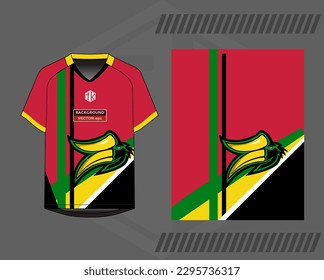 Background vector, jersey sport shirt template design for soccer Sport, basket ball, running uniform in front view, Shirt  mockup Vector, design very simple and easy to custom