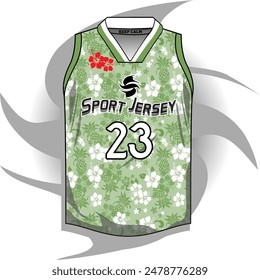 Background vector, jersey sport shirt template design for soccer Sport, basket ball, running uniform in front view, Shirt mockup Vector, design very simple and easy to custom