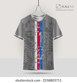 Background vector, jersey sport shirt template design for soccer Sport, basket ball, running uniform in front view, Shirt mockup Vector, design very simple and easy to custom