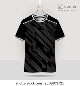 Background vector, jersey sport shirt template design for soccer Sport, basket ball, running uniform in front view, Shirt mockup Vector, design very simple and easy to custom
