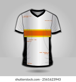 Background vector, jersey sport shirt template design for soccer Sport, basket ball, running uniform in front view, Shirt mockup Vector, design very simple and easy to custom