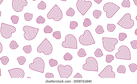 Background Vector layout of Pink with sweetheart