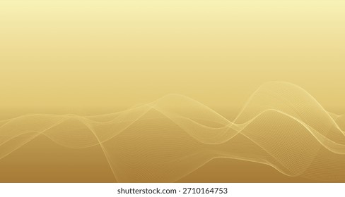 Hintergrundvektor mit Luxusgold, Vektordesign