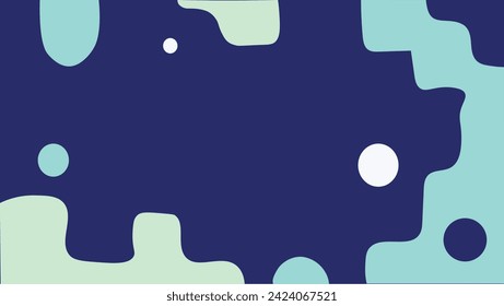 Background vector modern abstract Shape.dynamic color line shape. Abstract banner fluid shape puzzle box. Background for presentation, game, banners, flyers, template, poster.