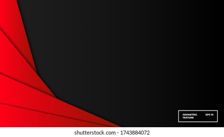 background vector overlap layer on dark  and white space for background design