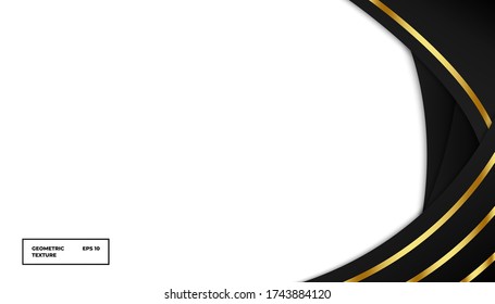background vector overlap layer on dark  and white space for background design