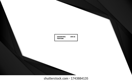 background vector overlap layer on dark  and white space for background design