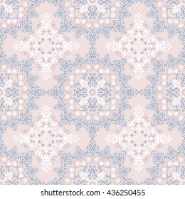 background vector pattern with mosaic elements. use on textile, wallpaper or web