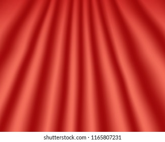 Background vector of red satin fabric