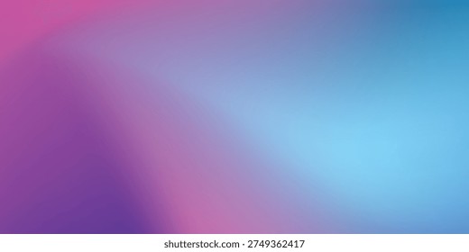 Background vector simple deep blu, blue sky with purple gradient mash.