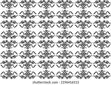 Background Vector Stencil, Black and White
