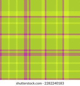 Tartán vectorial de fondo. Textura textil. Comprobación de patrones sin fisuras en colores violeta y cal.