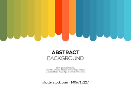 Background vector template, Modern flat design concept of web page design for website and mobile website. Easy to edit and customize. Vector illustration - Vector