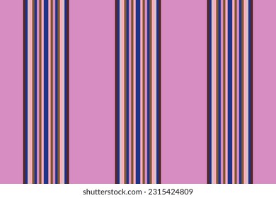 Background vector textile of lines vertical stripe with a seamless texture fabric pattern in red and blue colors.