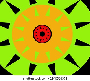 Ilustración de fondo vectorial de fondo de fondo de diseño gráfico estilo gráfico de diseño retro arte colorido 