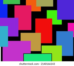 Background vector wallpaper of line pattern design art style colorful background 