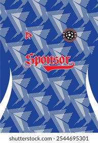 fundo vektor Design de camisola de futebol para sublimação