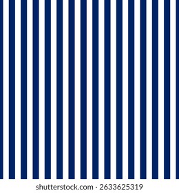 Background with vertical blue and white stripes. Seamless and repeating pattern. Smooth straight stripes. Vector illustration.