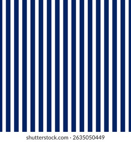 Background with vertical blue and white stripes. Seamless and repeating pattern. Smooth straight stripes. Vector illustration.