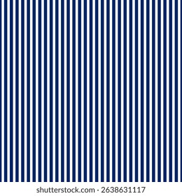 Background with vertical blue and white stripes. Seamless and repeating pattern. Smooth straight stripes. Vector illustration.