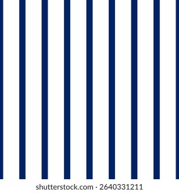 Background with vertical blue and white stripes. Seamless and repeating pattern. Smooth straight stripes. Vector illustration.