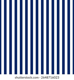 Background with vertical blue and white stripes. Seamless and repeating pattern. Smooth straight stripes. Vector illustration.