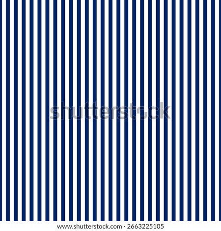 Background with vertical blue and white stripes. Seamless and repeating pattern. Smooth straight stripes. Vector illustration.