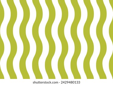 Background of vertical and green wavy bars.