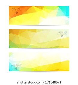 background vibrant abstract color technology light design banner tech geometry a series of trendy vector symbol with triangles background vibrant abstract color technology light design banner tech geo
