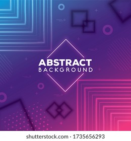 background vibrant abstract purple and pink color vector illustration design