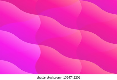 Background with Vibrant Waves of Magenta Pink