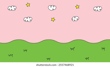 Background view landscape unique abstract design