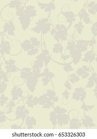 Background with vines. Vector background with vines in vintage style. Can be used for labels, invitations, greetings, posters, leaflets.
