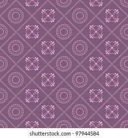 Background with vintage floral ornament