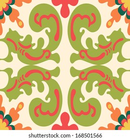 Background vintage flower. Seamless floral pattern. Abstract wallpaper.
