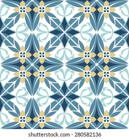 Background vintage flower. Seamless floral pattern. Abstract wallpaper. Texture royal vector. Fabric illustration.