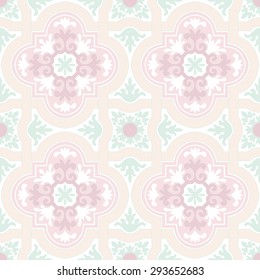 Background vintage flower. Seamless floral pattern. Abstract wallpaper. Texture royal vector. Fabric illustration.